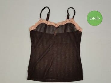 koszulka na ramiaczkach z koronka: Top damski, rozmiar S — 3