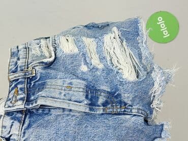 krótkie spodenki z wysokim stanem bershka: Bershka, Szorty damskie, rozmiar S — 6