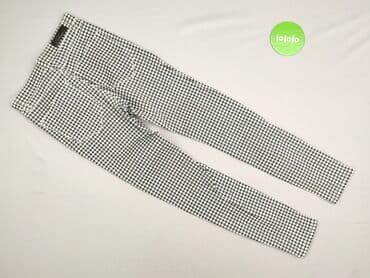 stradivarius spodnie czarne z wysokim stanem: Stradivarius, Spodnie materiałowe damskie, rozmiar XS — 4