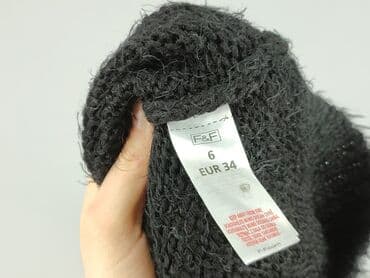 skórzane spódnice i sweter: F&F, Sweter damski, rozmiar XS — 5