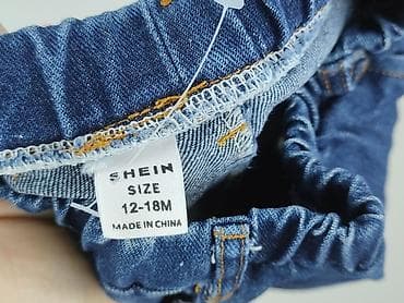 koszula shein: Spodnie jeansowe, Shein, 12-18 miesięcy, stan - Idealny — 4