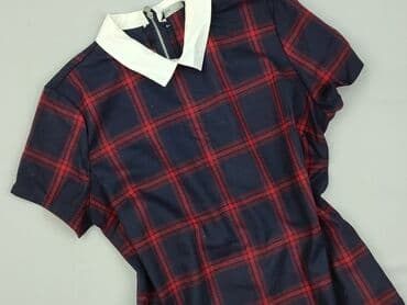 sukienka w kratę czerwona damska: House, Sukienka damska, rozmiar L — 2