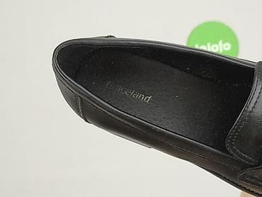 klapki hermes eobuwie: Damskie mokasyny Graceland - Kolor: czarny - Rozmiar: 39 (oznaczenie — 7