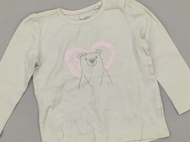 bluzka indygo: Blouse, Lupilu, 1.5-2 years, 86-92 cm, condition - Good — 1