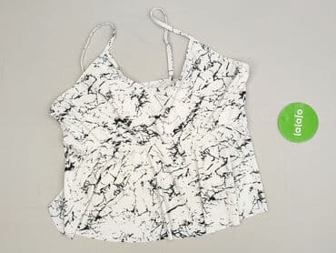 bluzki nietoperz plus size: Top damski, rozmiar 4XL — 2