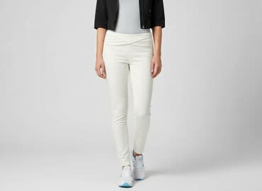 białe rajstopy 164: Legginsy Sportowe damskie, rozmiar S — 6