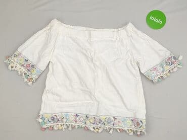 bluzki ludowe biale: Bluzka damska, rozmiar M — 2