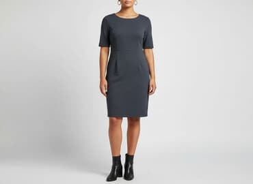 sukienka marynarka niebieska: Blue, Sukienka damska, rozmiar XL — 1