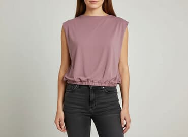 sinsay bluzki koszulowe: Sinsay, Top damski, rozmiar L — 6