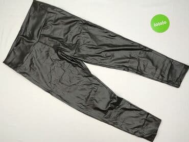 c a legginsy ocieplane: Legginsy Ze skóry ekologicznej damskie, rozmiar XL — 3