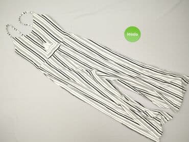 srebrne sandały reserved: PULL&BEAR, Kombinezon damski, S — 4