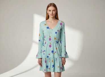 sukienki z rozkloszowanym dołem: Sukienka damska, rozmiar S — 1