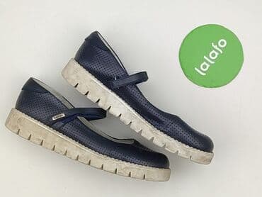 czerwone sandały na słupku ccc: Balerinki damskie, rozmiar 37 — 2