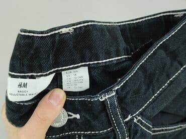 top zielony hm: Spodnie jeansowe, H&M, 14 lat, 164, stan - Bardzo dobry — 4