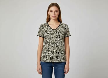 adidas vintage t shirty: T-shirt damski, rozmiar S — 5