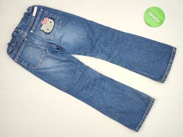 sandały z zakryta pięta allegro: Jeans, H&M, 8 years, 122/128, condition - Very good — 3