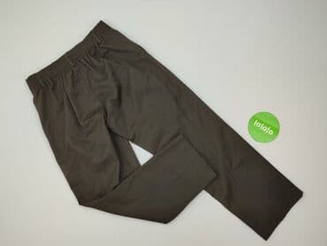oliwkowe buty: Spodnie materiałowe damskie, rozmiar S — 3