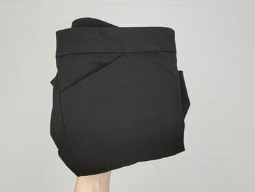 zara spodnie czarne z wysokim stanem: Zara, Spodnie materiałowe damskie, rozmiar M — 10