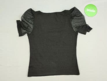 bluzki czarne wieczorowe: T-shirt damski, rozmiar One size — 3