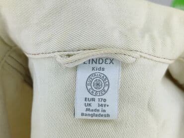 basic sukienka: Dziecięca kurtka jeansowa, 15 lat, 164-170 cm, Lindex, stan - Bardzo dobry — 4
