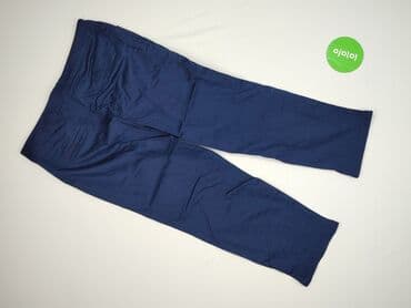granatowe chinosy damskie: Tu, Spodnie 3/4 damskie, rozmiar XL — 3