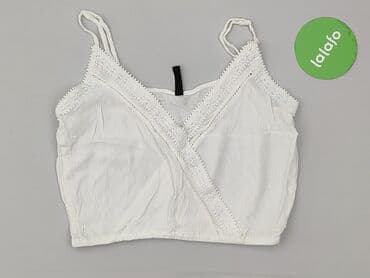 hm bluzka z odkrytymi ramionami: H&M Divided, Top damski, rozmiar S — 2