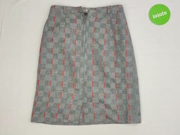 plisowane spódnice szara: Spódnica damska, rozmiar S — 3