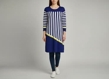 zalando sukienka w paski: UP2Fashion, Sukienka damska, rozmiar L — 7