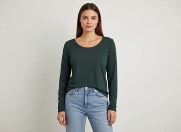 długość koszulki a wzrost: Bluzka damska, rozmiar L — 5