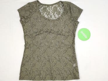 oliwkowe buty: Tu, T-shirt damski, rozmiar M — 2