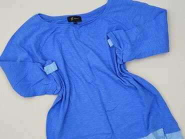 niebieska satynowa sukienka zara: Women's blouse, size S (EU 36) — 1