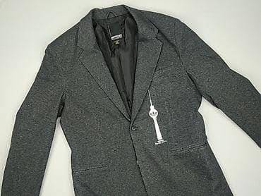 marynarka meska: Męska marynarka SMOG (Established 1999), rozmiar M. - Kolor: antracyt — 1