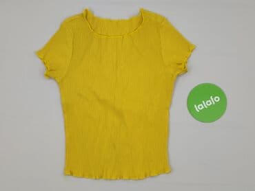 bluzka żółta w czarne paski: Top damski, rozmiar S — 2