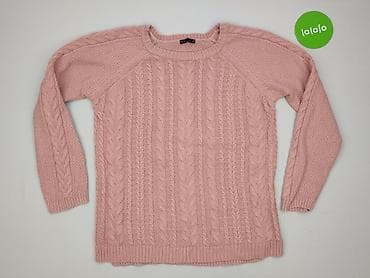 bluzki basic prążek: Stradivarius, Sweter damski, rozmiar S — 2