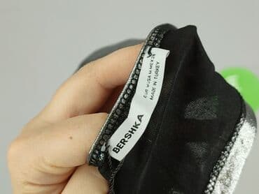 bluzki z błyszczącą nitką: Bershka, Top damski, rozmiar M — 4