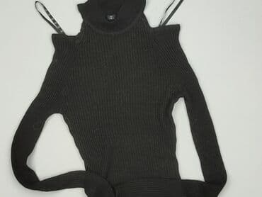 czarny sweter oversize: Sweter damski, rozmiar S — 1