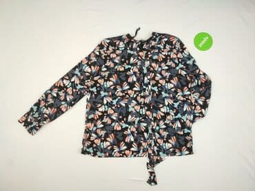 bluzka z kwiatem 3d h: Tu, Women's blouse, size XL (EU 42) — 3