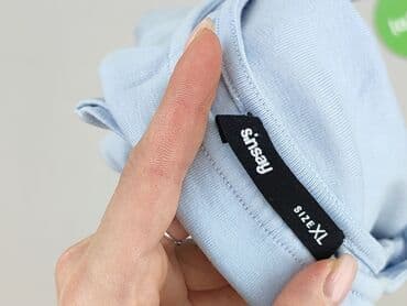 bluzka bez dekoltu: Sinsay, T-shirt damski, rozmiar XL — 5