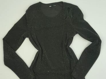 czarna sukienka z długim rękawem sinsay: Sinsay, Sukienka damska, rozmiar XL — 1