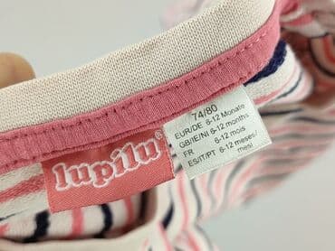 pajacyk z weluru: T-shirt, Lupilu, 9-12 months, condition - Perfect — 4