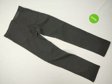 kurtka z napisem na plecach: Spodnie materiałowe damskie, S — 3