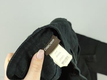 Women's Clothing: Pieces, Material trousers for women, size S (EU 36) — 4