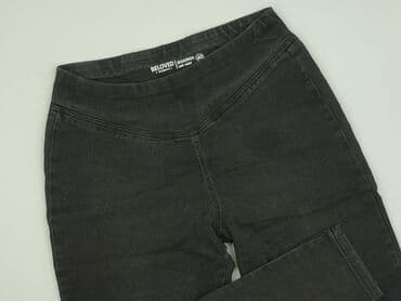 srebrne legginsy: Beloved, Legginsy Eleganckie damskie, rozmiar L — 1