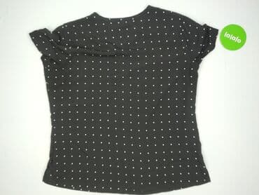 czarne t shirty w serek damskie: T-shirt damski, rozmiar 6XL — 3