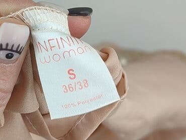 biale bluzki wizytowe: Infinity Woman, Bluzka damska, S — 5