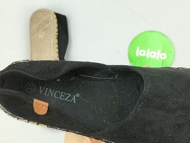 klapki louis vuitton czarne: Vinceza, Półbuty damskie, rozmiar 38 — 7
