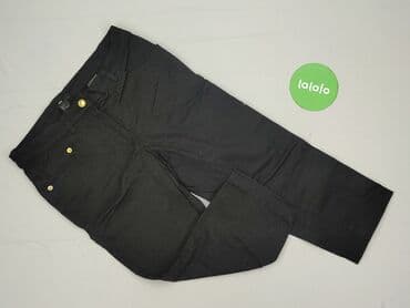 legginsy damskie plus size: H&M, Material trousers for women, size S (EU 36) — 2
