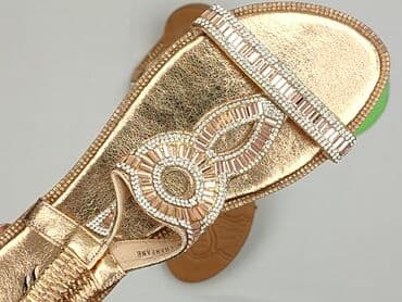 klapki z brylantami: Sandały damskie, rozmiar 40 — 5