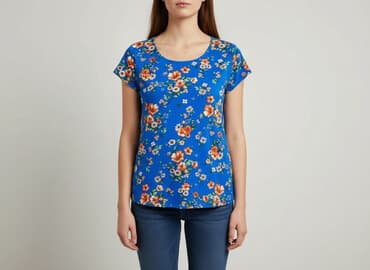 bluzki z printem: Orsay, Bluzka damska, rozmiar S — 6