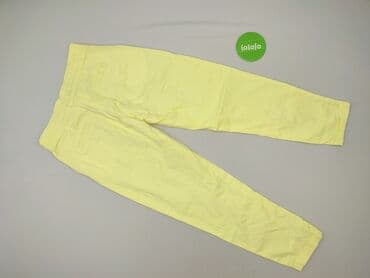 biale szerokie jeansy: Boohoo, Spodnie materiałowe damskie, rozmiar M — 3